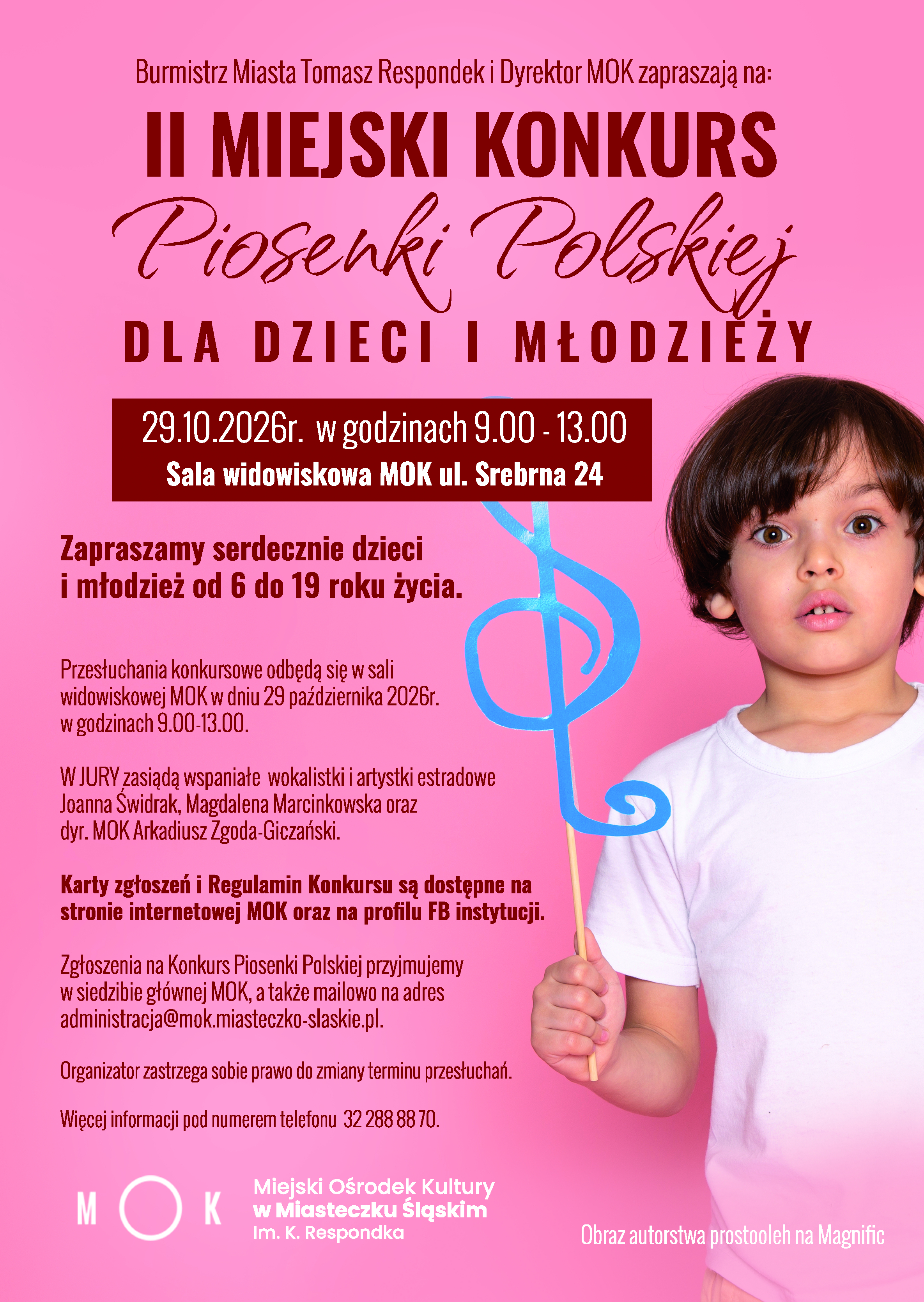 II MIEJSKI KONKURS PIOSENKI POLSKIEJ