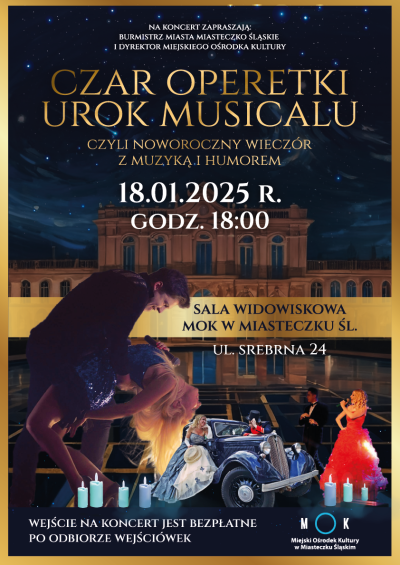 grafika do wpisu: Czar Operetki - urok Musicalu