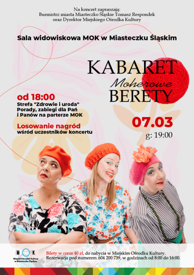 grafika do wpisu: Kabaret &#34; Moherowe Berety&#34;