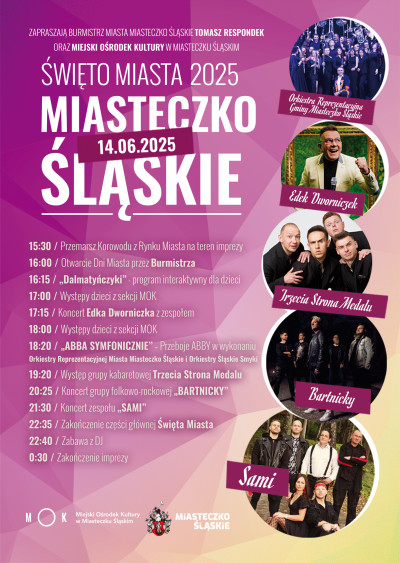 grafika do wpisu: Regulamin Imprezy Masowej - Dni Miasteczka Śląskiego 14.06.2025r.