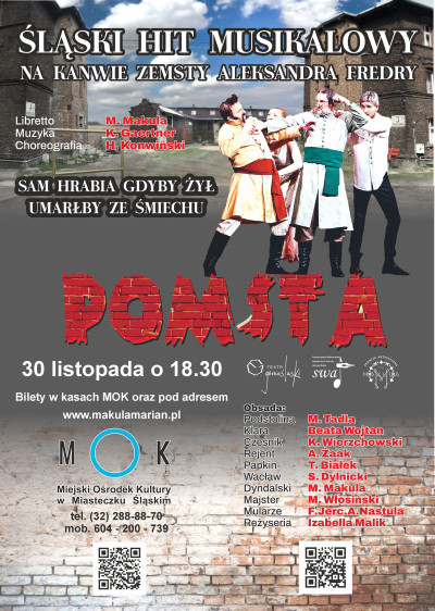 grafika do wpisu: ŚLĄSKI HIT MUSICALOWY "POMSTA"