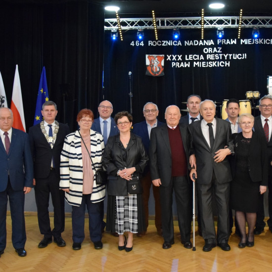 Uroczysta Sesja Rady Miasta z okazji 464 rocznicy nadania i XXX- lecia restytucji Praw Miejskich Miasteczka Śląskiego w Miejski Ośrodek Kultury w Miasteczku Śląskim