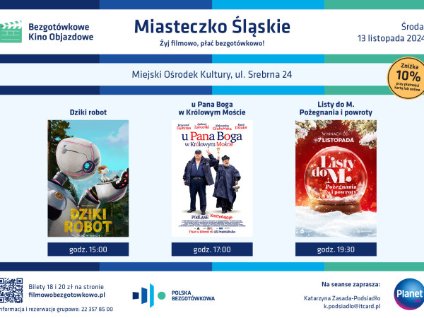 Kino objazdowe w MOK-u!