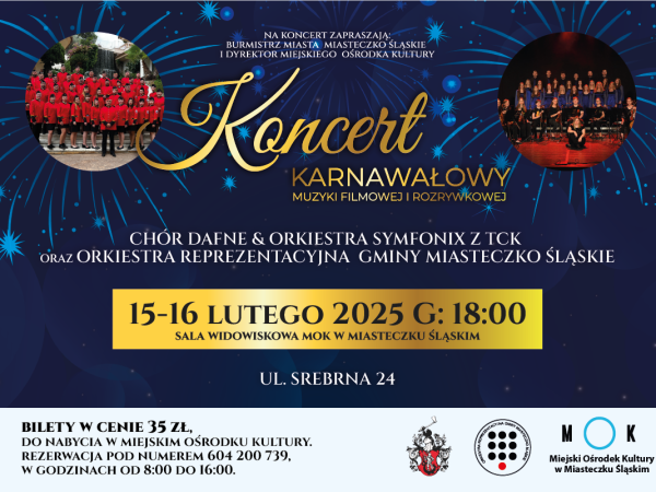 Koncert Karnawałowy 15-16.02.2025r.