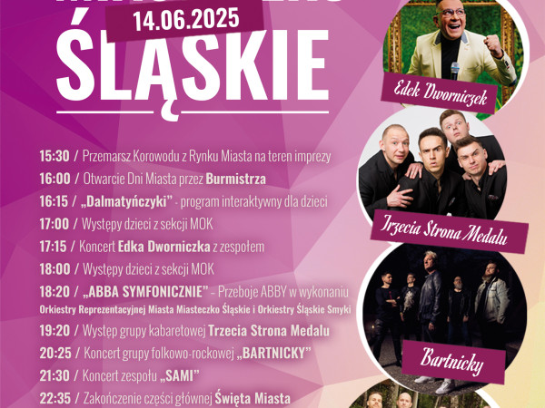 Regulamin Imprezy Masowej - Dni Miasteczka Śląskiego 14.06.2025r.