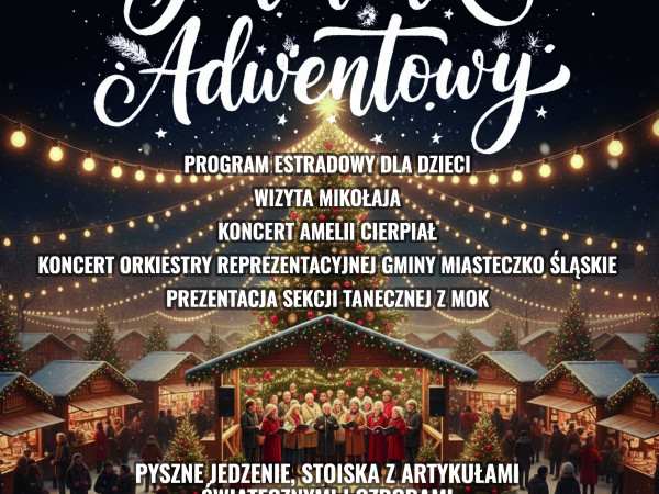 JARMARK ADWENTOWY W PARKU RUBINA