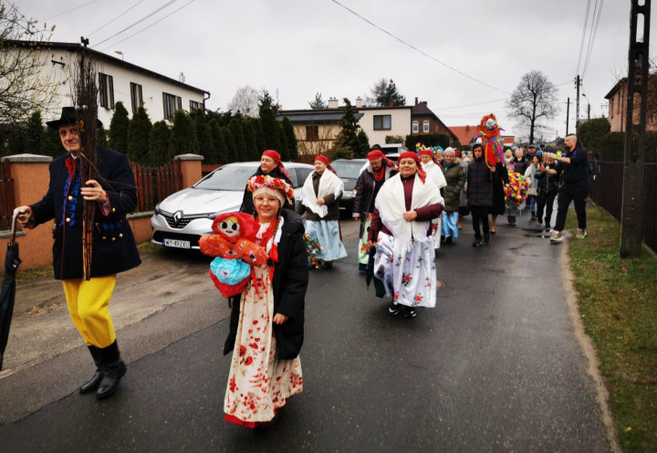Topienie Marzanny w Brynicy 23.03.2025r.