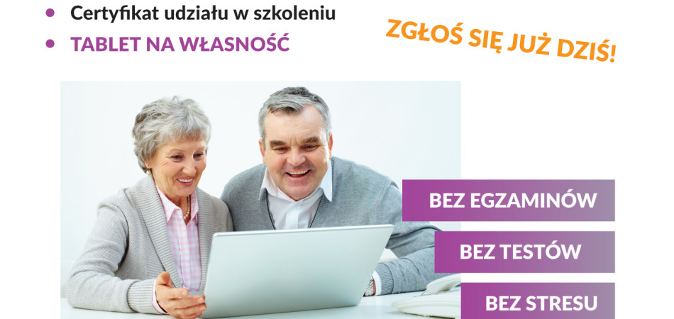 grafika dla wpisu: Szkolenia w ramach projektu "Śląska Akademia Senior"