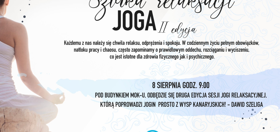 grafika dla wpisu: Sztuka relaksacji - JOGA