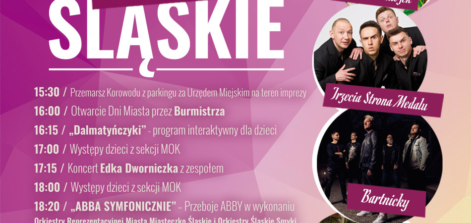 grafika dla wpisu: Regulamin Imprezy Masowej - Dni Miasteczka Śląskiego 14.06.2025r.