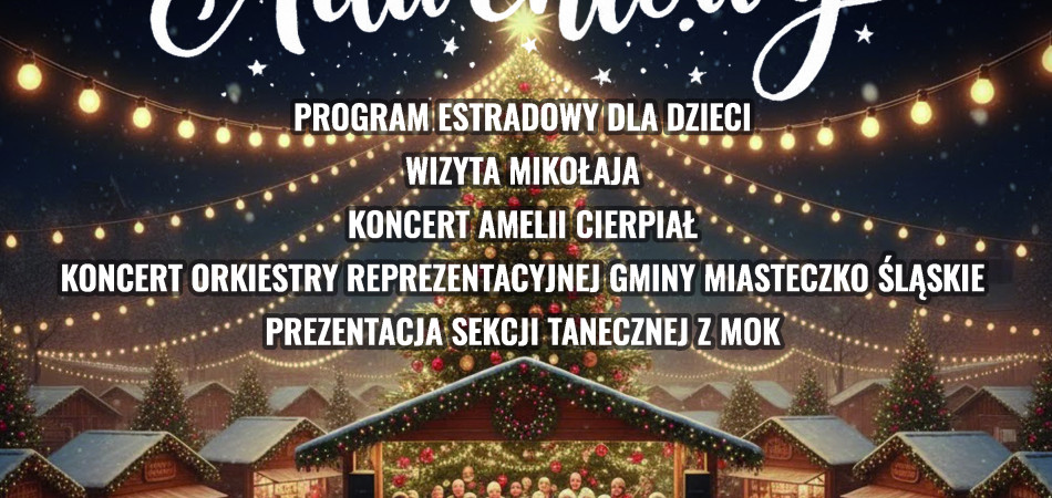 grafika dla wpisu: JARMARK ADWENTOWY W PARKU RUBINA