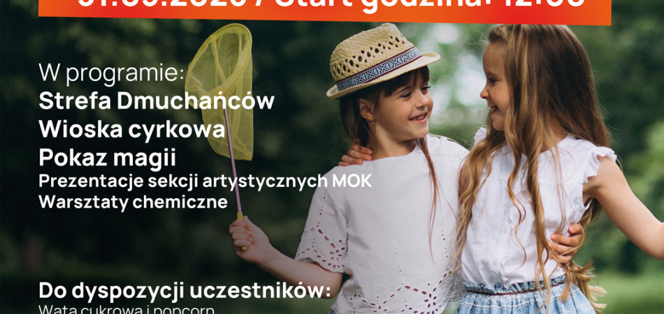 grafika dla wpisu: Piknik z okazji Dnia Dziecka